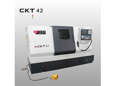 Máy tiện CNC hai đầu CKT42