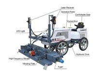 Máy san phẳng bê tông bằng tia laser  VANSE YZ25-4 2,5 mét