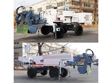 Máy Rải Bê Tông VANSE SL18-6 Có Độ Chính Xác Rải Cao 6m