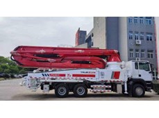 Máy bơm bê tông cần cẩu TP43RZ5