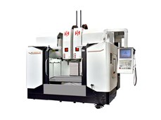 Trung tâm gia công đứng hai trục chính V2T R400(BT40)