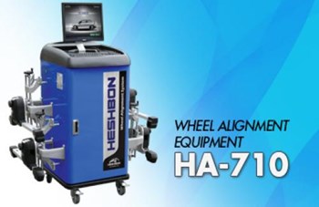 Máy kiểm tra góc đặt bánh xe công nghệ CCD Heshbon HA-710