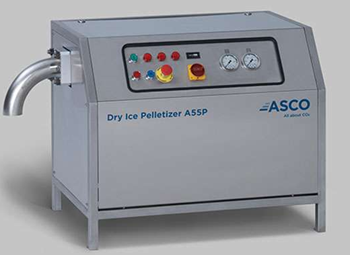 Máy bắn đá khô CO2 Asco Dry Ice Pelletizer A55P