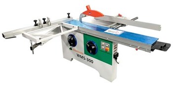 Máy cưa bàn trượt mini nghiêng trục Woodmaster WMS-300