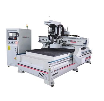 Máy CNC Thay Dao Tự Động 1 Đầu 12 Mũi Lên Xuống Phôi Tự Động HK-8