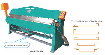 Máy gấp tôn khí nén YC-2500BQ