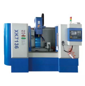 MÁY PHAY CNC 3 TRỤC VỚI 12 VỊ TRÍ ATC XK7136 