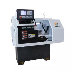 Máy tiện Cnc để bàn có độ chính xác cao CK0640 với mâm cặp khí nén