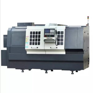 Máy tiện song song CNC CKX550 với tháp pháo và ụ chất lượng cao 