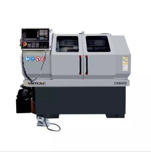 Máy tiện CNC chính xác thương hiệu WMTCNC CK6432 với 4 vị trí Toolpost 