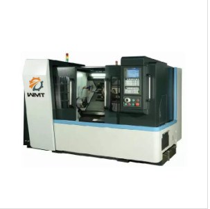 Máy tiện CNC giường nghiêng 45 độ CK48T để cắt ren