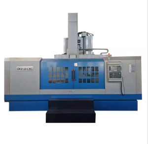 Máy tiện quay dọc Cnc CK5120 Cột đơn 2000mm Đường kính Turing 