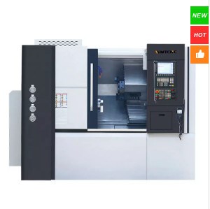 Máy tiện CNC Trung Quốc TX500 với mâm cặp 3 hàm thủy lực 8“ rỗng