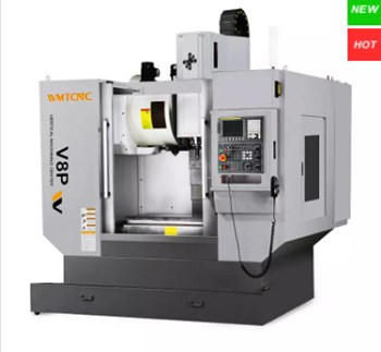 Máy phay kim loại Cnc tốc độ cao V8P Cnc Trung tâm gia công đứng 4 trục cho kim loại 