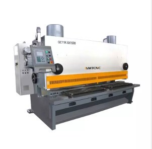 Máy cắt chém tôn thủy lực CNC QC11K-6X1500 để gia công kim loại