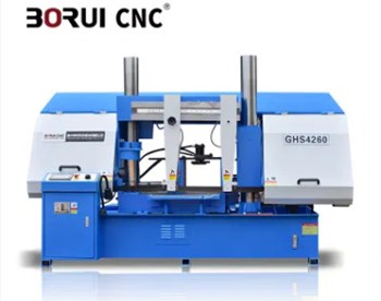 Máy cưa vòng CNC cắt kim loại tự động ngang Ghs4260