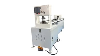 Máy đột lỗ ống kim loại vuông tròn 15 tấn 3m tự động CNC 