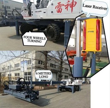 Máy Cân Bằng Laser Tự Động Quay Cần Trục Ống Lồng Cân Bằng Bê Tông Bằng Laser VANSE YZ30-4E