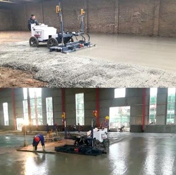 Máy San Phẳng Sàn Bê Tông Rung Laser VANSE YZ28-4S