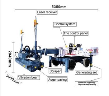  Máy Cân Bằng Laser VANSE YZ30-4E Tự Động Chuyên Nghiệp Có Cần Trục Kéo Dài Dùng Cho Xây Dựng