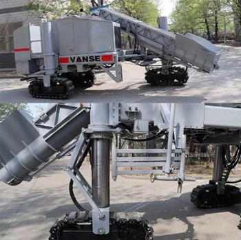 Máy Đúc Bó Vỉa Ván Khuôn Mương Thoát Nước Bê Tông VANSE WS3-14