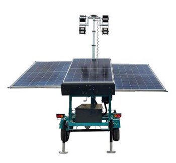 Tháp Đèn Cột Mặt Trời Di Động Có Thể Thu Gọn VANSE WSY-160T 