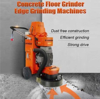 Máy Mài Sàn Bê Tông Tự Động Nhỏ Tốc Độ Cao VS-320D Có Hút Chân Không