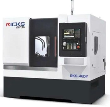 Máy tiện phay ghép //Với trục Y và tháp pháo điện RKS-46DY 