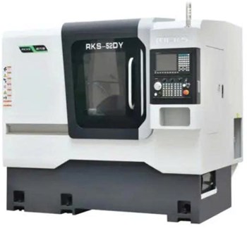 Máy tiện phay ghép //Với trục Y và tháp pháo điện RKS-52DY 