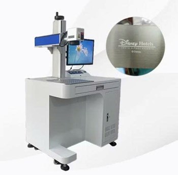 Máy in và khắc biển báo bằng laser sợi quang tự động Br40CNC